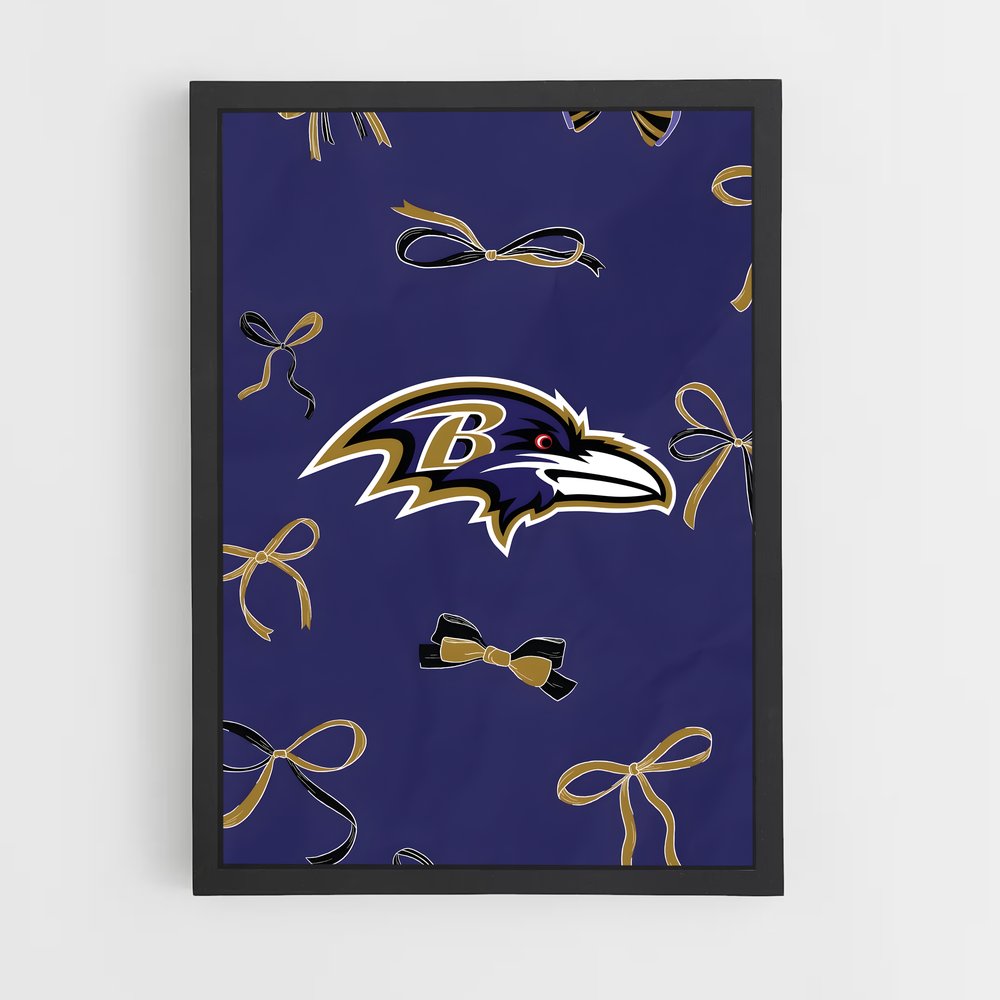 Poster Bow Tie Ravens (vue 2)